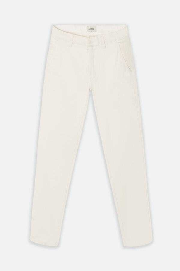 Silbon Pantalon sport chino Beige