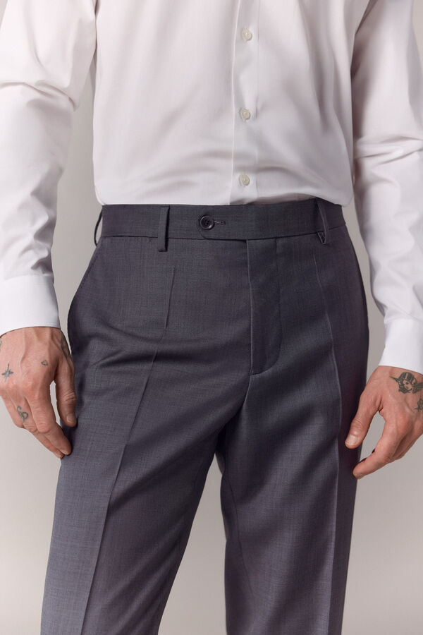 OOTO Pantal&oacute;n traje serreta Gris