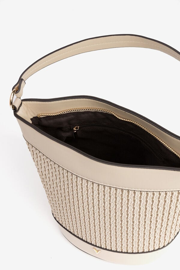 Vilanova Bolso bucket chic Ecru