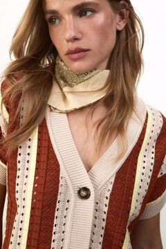 Slowlove Chaqueta rayas verticales