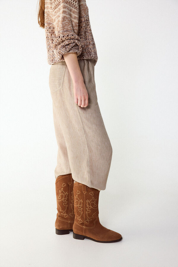 Slowlove Pantal&oacute;n flu&iacute;do &iacute;ndigo Arena