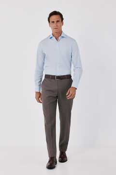 Cortefiel Camisa de vestir otomano slim fit f&aacute;cil de passar a ferro