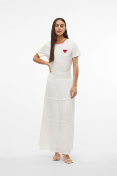 Vero Moda Saia comprida com folhos
