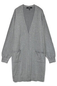 Vero Moda Curve C&aacute;rdigan largo talla grande