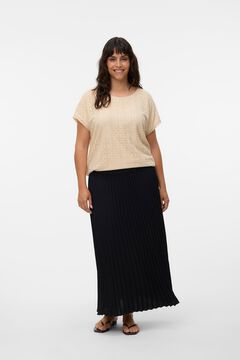 Vero Moda Curve Top com detalhes vazados tamanho grande