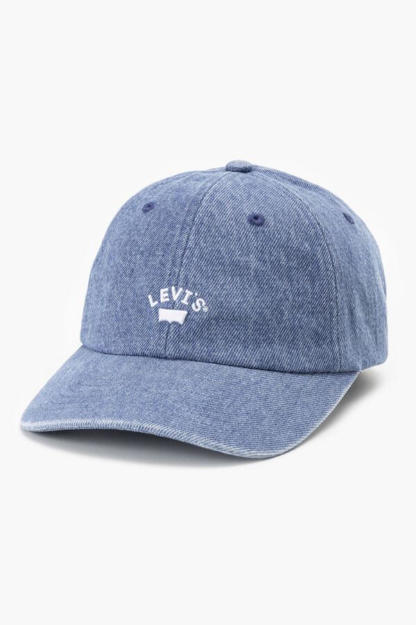 Levi's Gorra Lazy Girl logo Blue