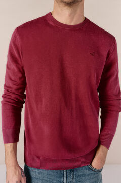 OOTO Jersey cuello redondo algod&oacute;n lavado