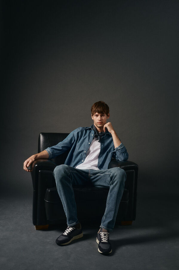 OOTO Camisa vaquera Blue