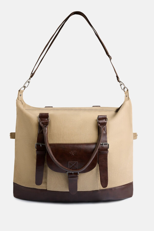 Silbon Classic travel bag Kaki