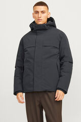 Jack & Jones Chaqueta insulada capucha Gris oscuro
