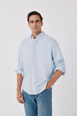 Camisa lisa oxford ligero