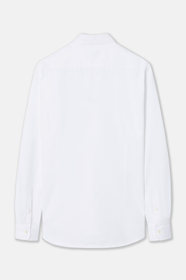 Silbon Silbon structure casual shirt White