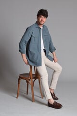 Cloking Camisa Sahariana Blue