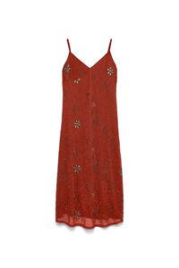 Vero Moda Vestido largo con dise&ntilde;o en relieve