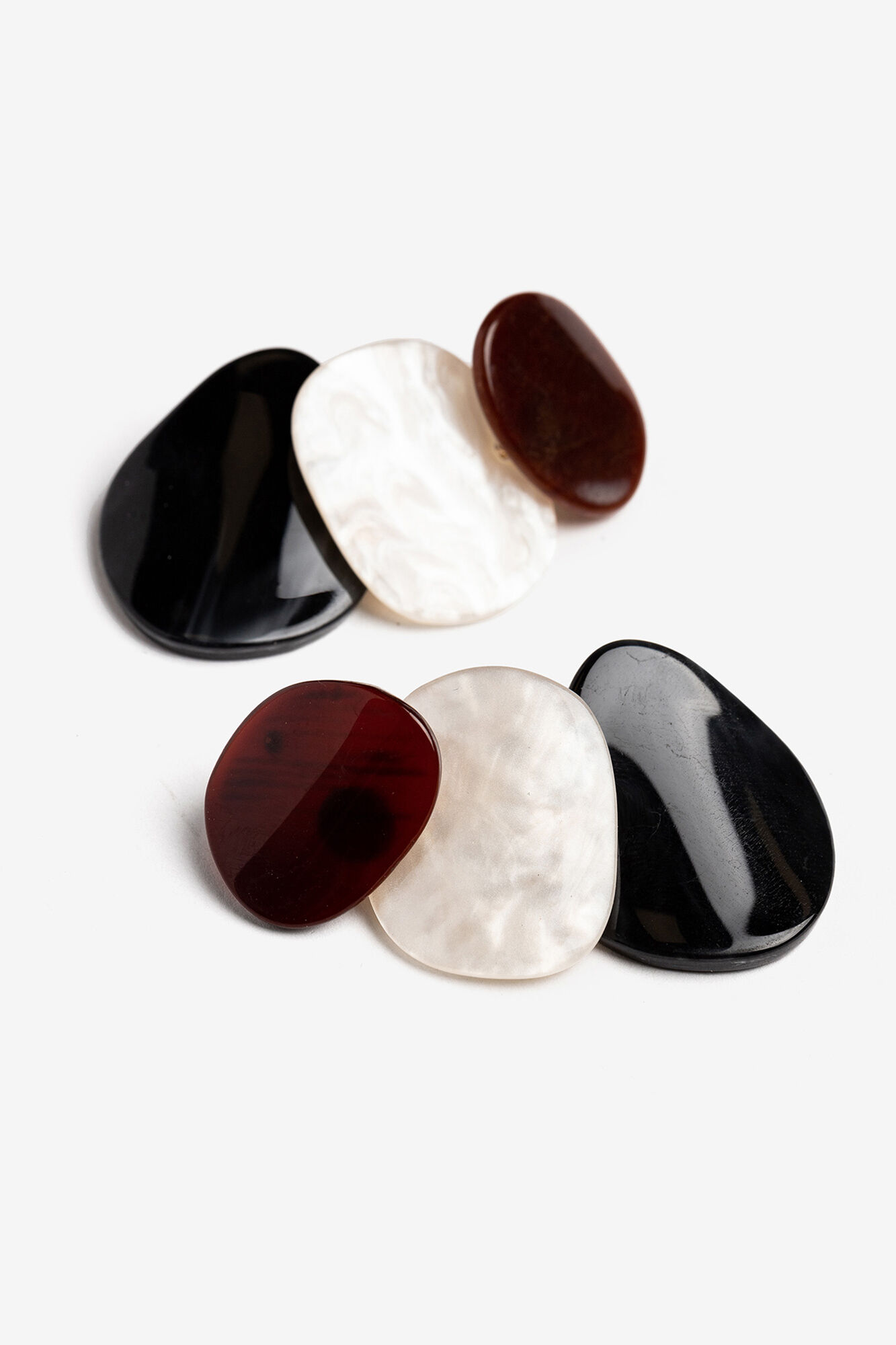 Vilanova Pendientes Acr&iacute;licos Tricolor