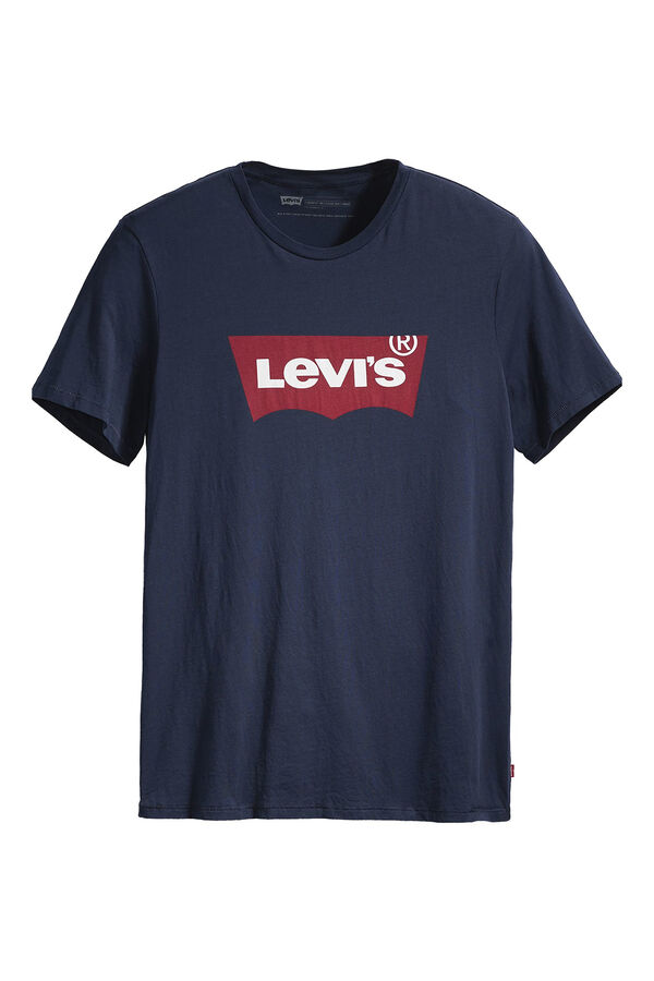 Levi's Camiseta Levi's&reg; cl&aacute;sica logotipo en el centro Azul