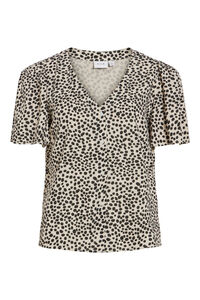 Vila Blusa de manga corta de viscosa