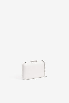 Vilanova Clutch efecto piel rectangular
