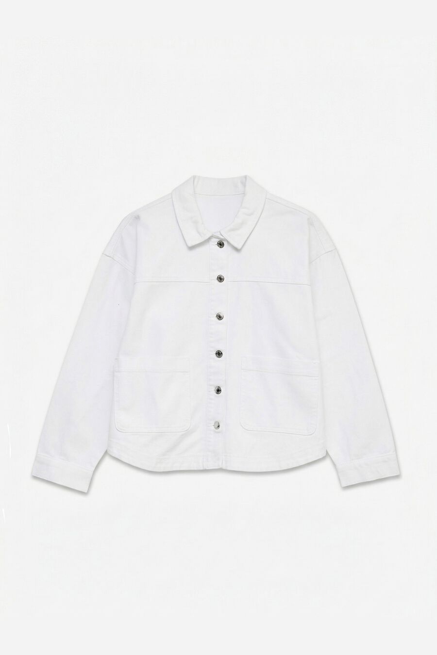 Cazadora vaquera de mujer corte recto