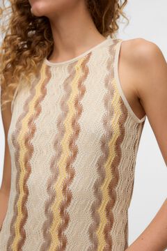 Vero Moda Vestido largo manga sisa