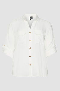 Vero Moda Curve Camisa manga 3/4 talla grande