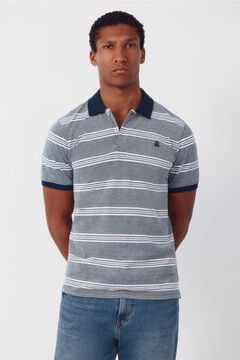 Cortefiel Polo oxford de rayas