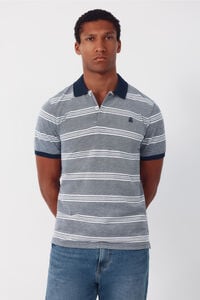 Cortefiel Polo oxford de rayas