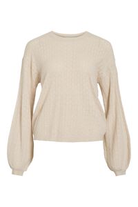 Vila Jersey de punto pointelle con viscosa