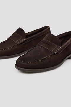 Cortefiel Mocas&iacute;n piel antifaz serraje