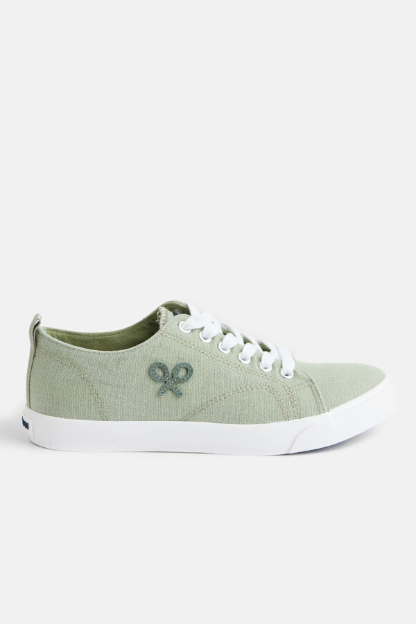 Silbon Classic canvas sneaker Green