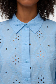 Vero Moda Camisa cropped com bordados