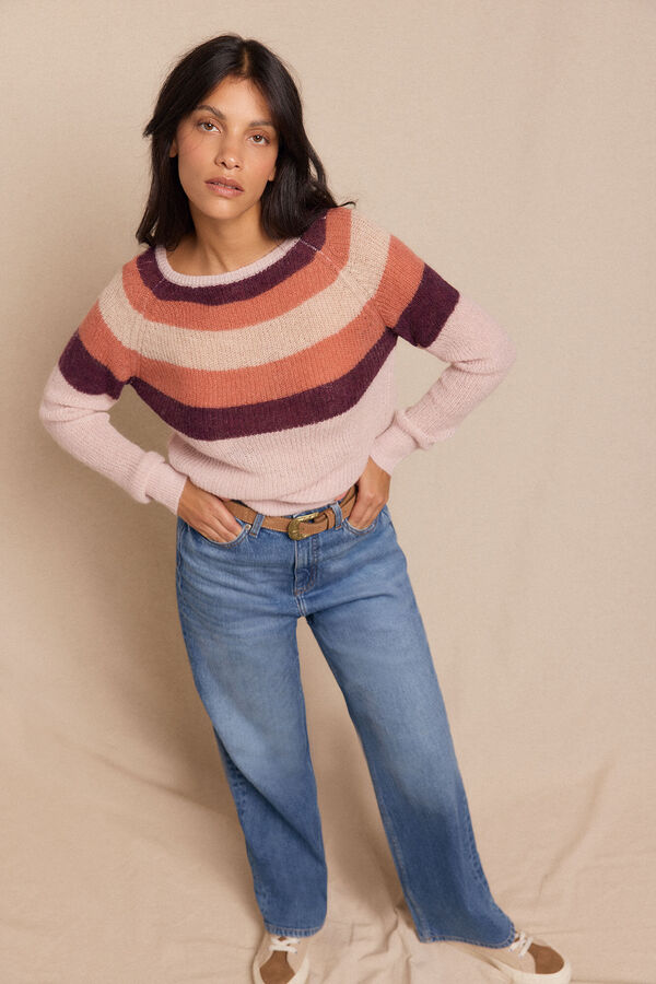 Slowlove Jersey multicolor Lila