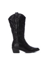 XTI Bota cowboy bordado Negro