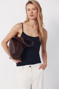 Cortefiel Bolso hombro textura