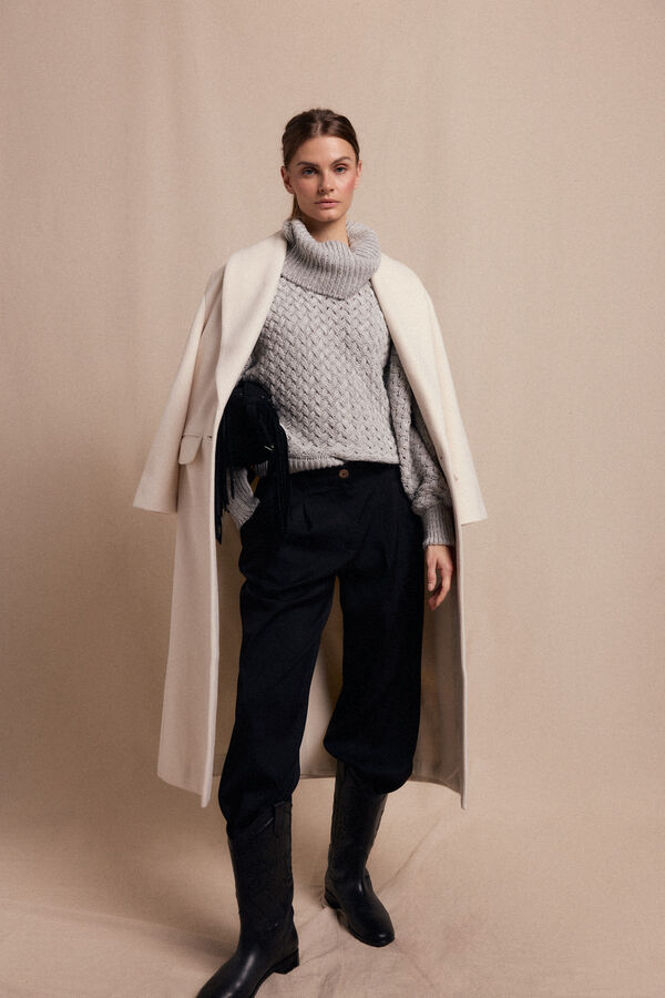 Slowlove Pantal&oacute;n de pinzas Black