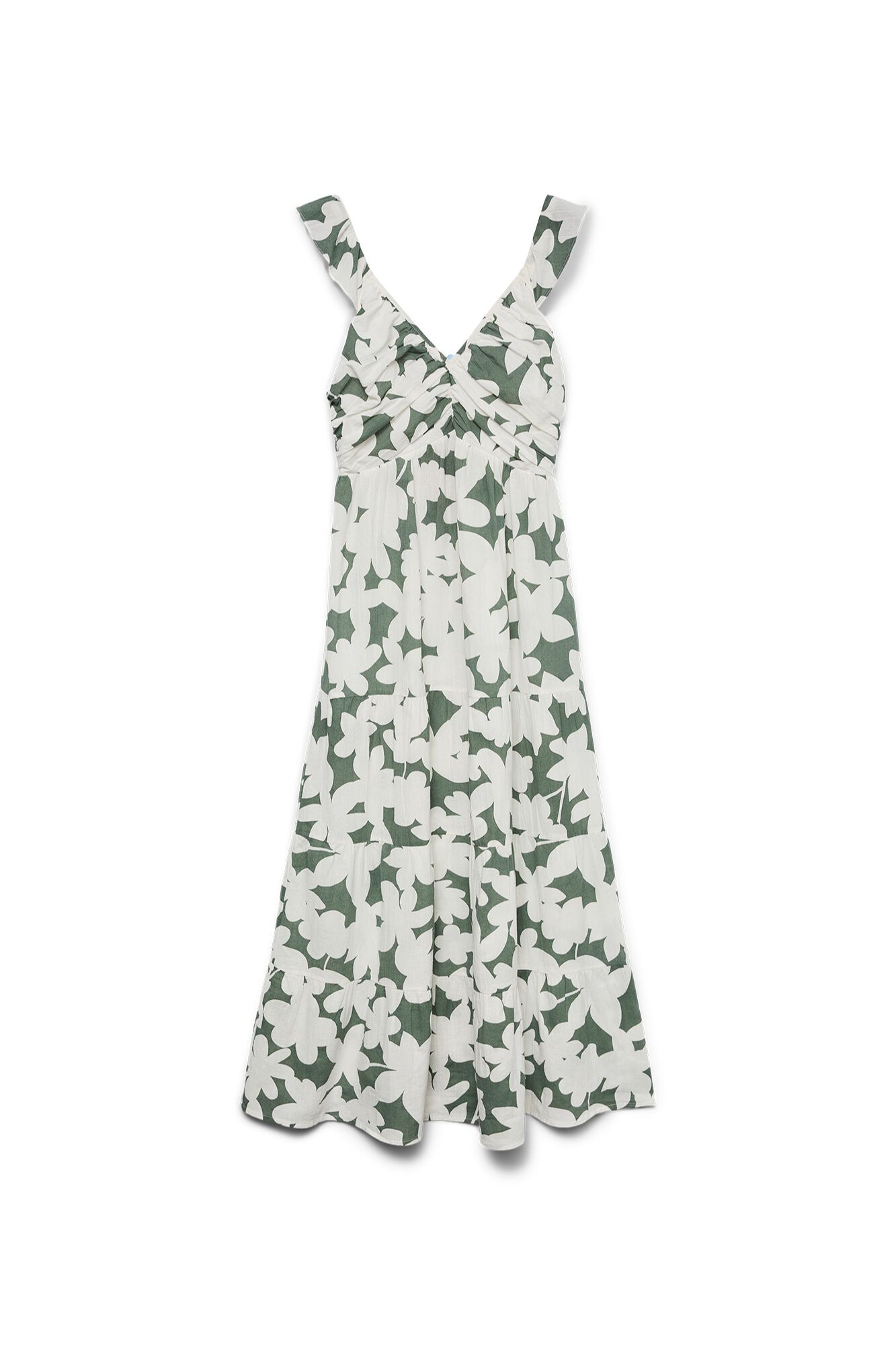 Vero Moda Vestido midi de algod&oacute;n