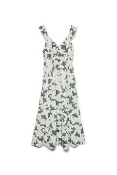 Vero Moda Vestido midi de algod&oacute;n
