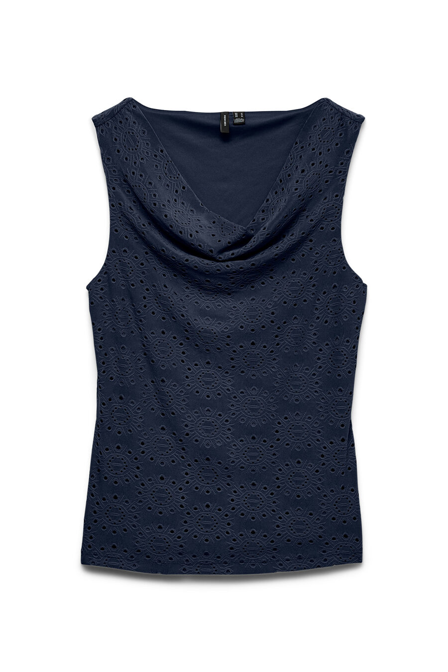 Top sin mangas con calados