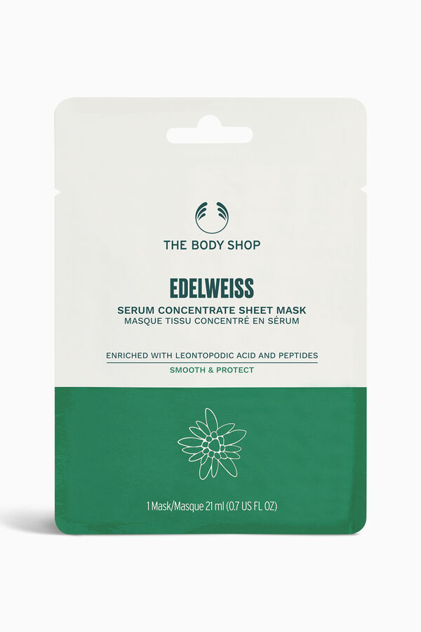 The Body Shop Mascarilla de Tejido Concentrado Edelweiss 21ml Multicolor