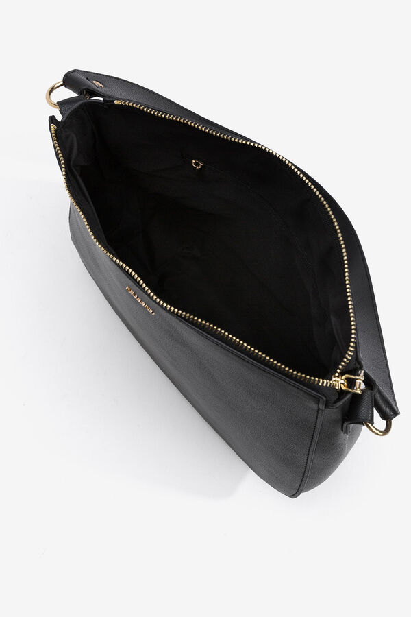 Vilanova Suitcase with a plain handle Black