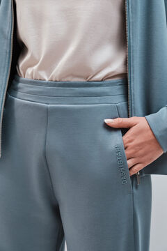 Dash and Stars Zelene duge pantalone barrel kroja mekog dodira