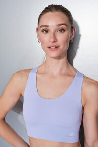 Dash and Stars Lila i beli sa dva lica sportski grudnjak