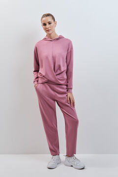 Dash and Stars Roze duge jogger pantalone meke na dodir