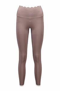Dash and Stars Leggings longas de compress&atilde;o marrom