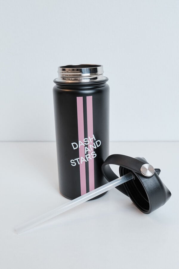 Dash and Stars Crna nerđajuća fla&scaron;a black