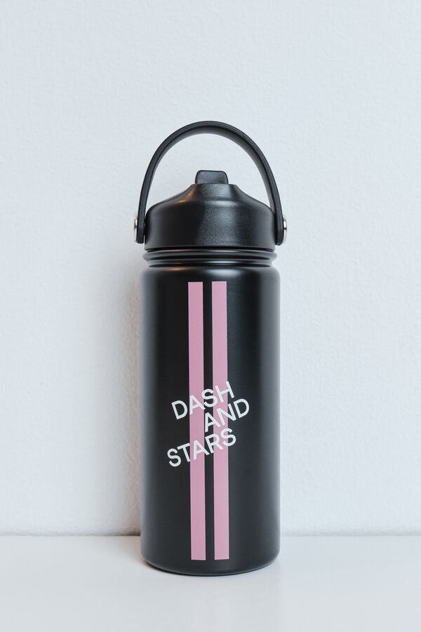 Dash and Stars Crna nerđajuća fla&scaron;a black