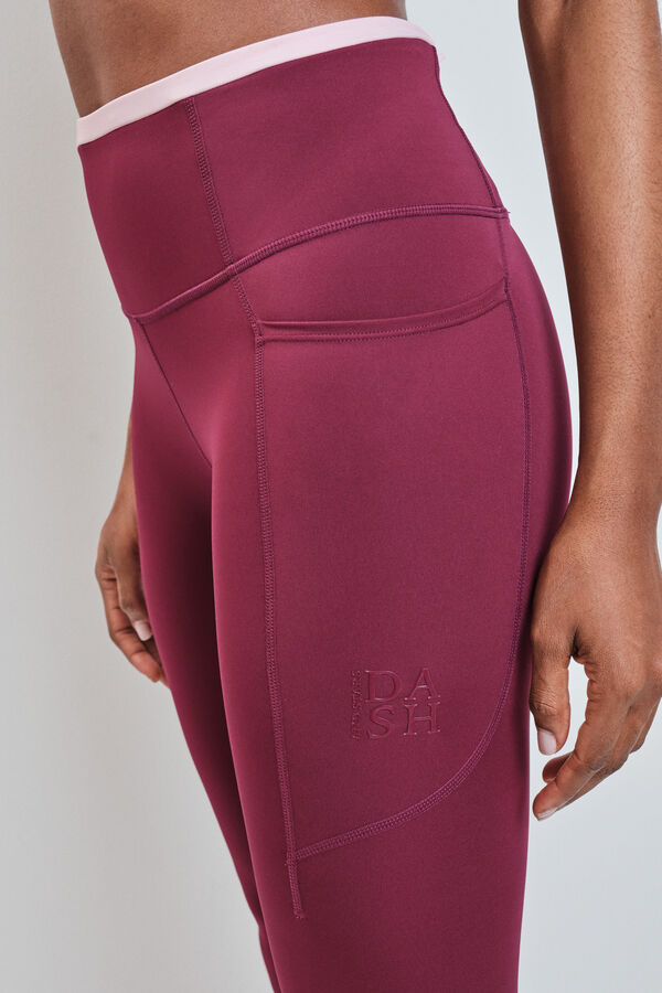 Dash and Stars Bordo 4D STRETCH helanke red