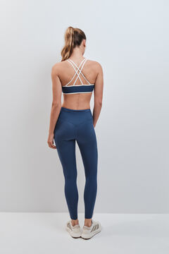 Dash and Stars Plave duge helanke 4D STRETCH