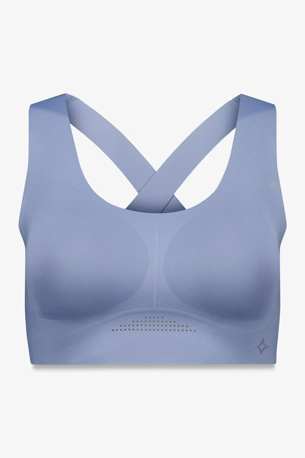 Dash and Stars Sujetador deportivo COMPRESSIVE azul azul