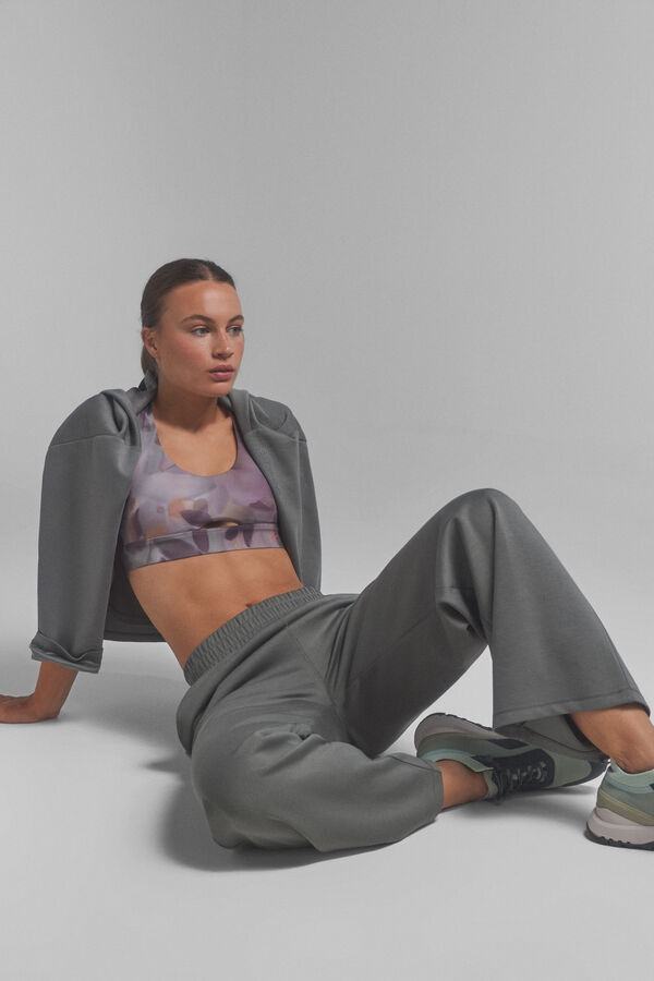 Dash and Stars Mekane jogger pantalone kaki boje. beige